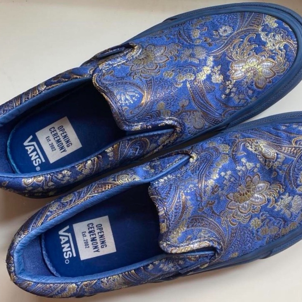 Opening Ceremony Vans Slip-On Qi Pao Silk Collection sneaker